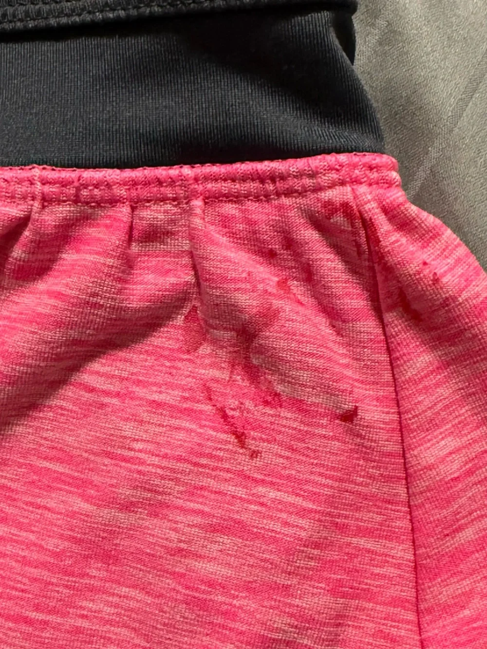Old Navy Pink Skort with Gray Waistband